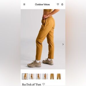 Outdoor Voices RekTrek 26” Pant in Bose